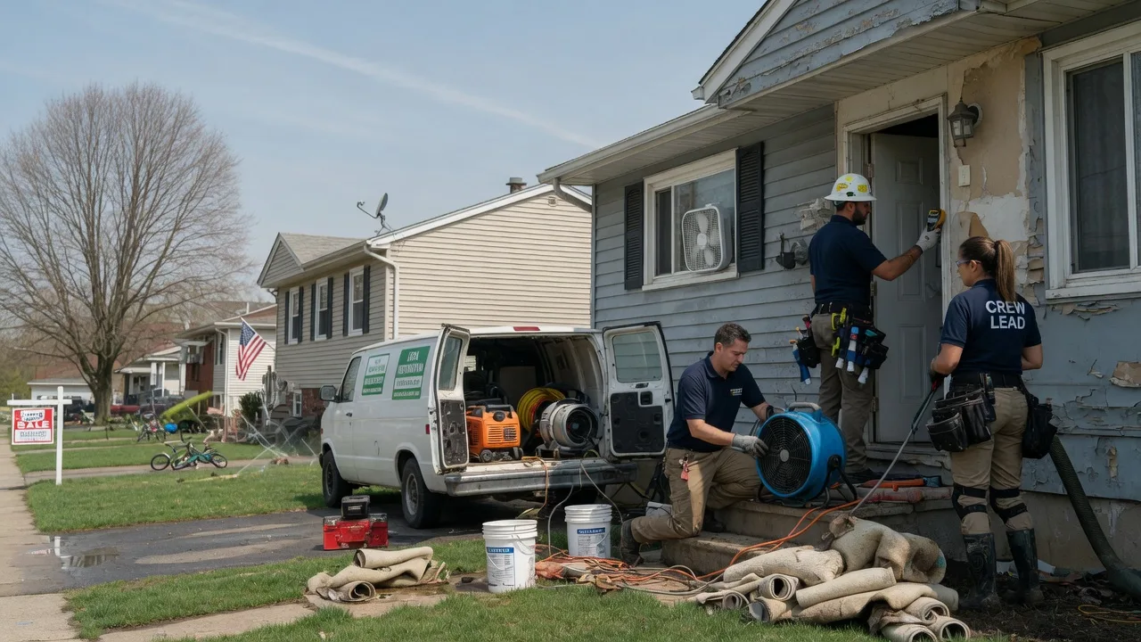 Flood Cleanup in Rock Glen, PA near me